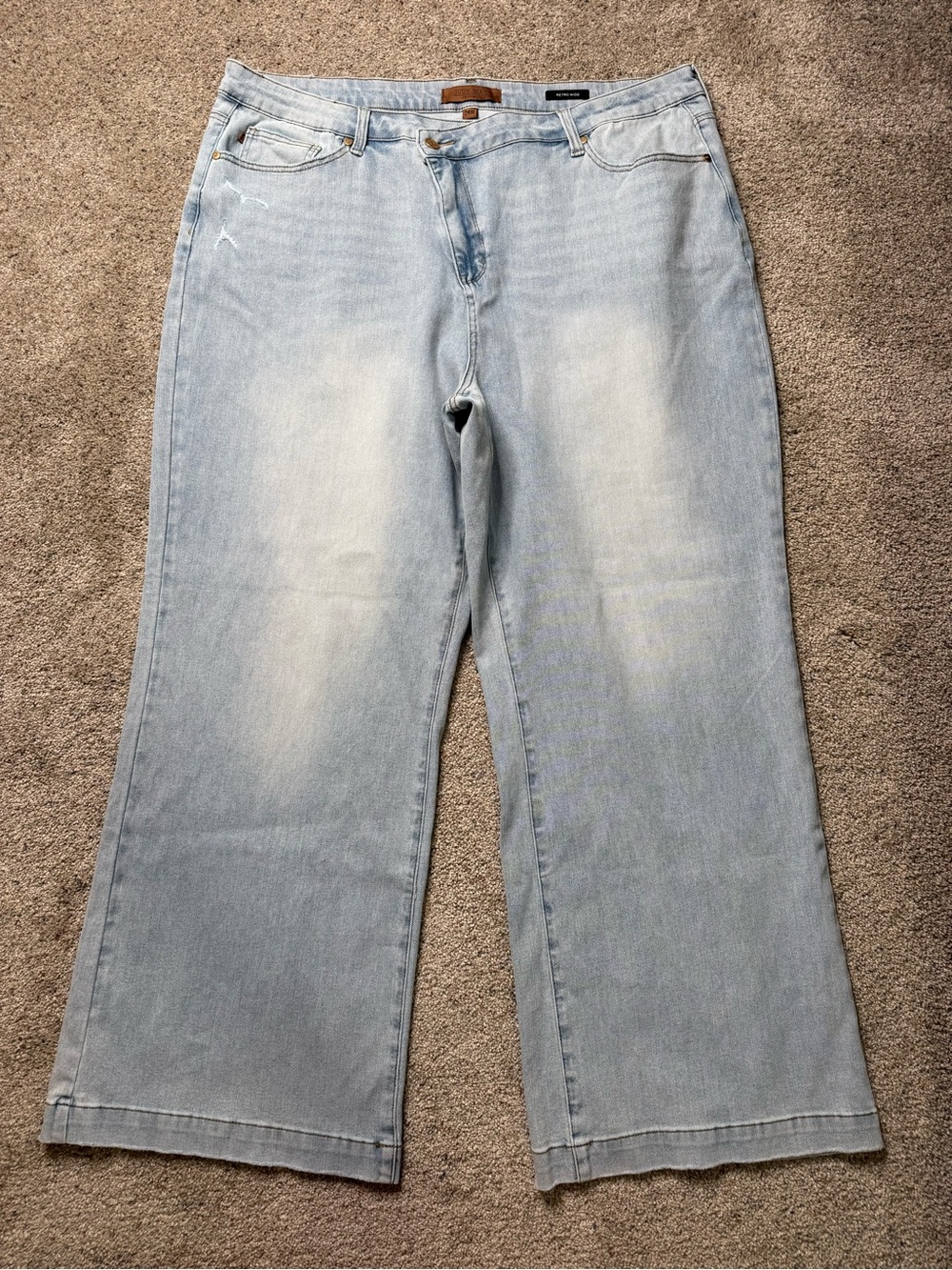 Judy Blue Light Blue Wide Leg Jeans